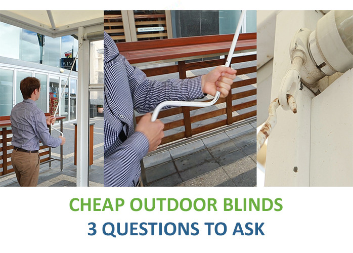 Cheap outdoor blinds