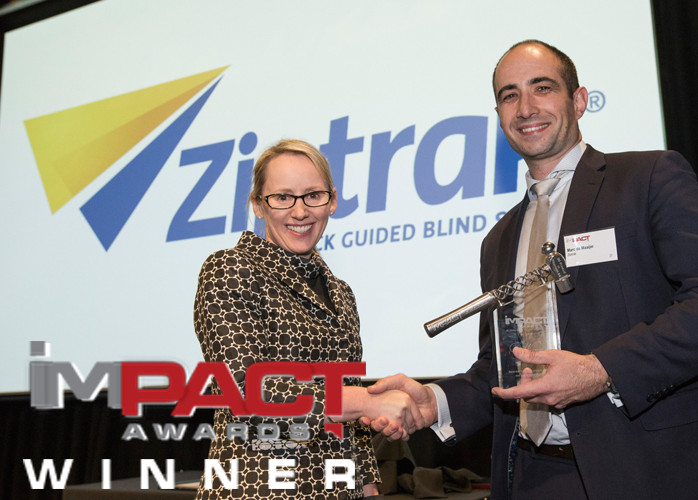 Ziptrak® wins The Impact Awards
