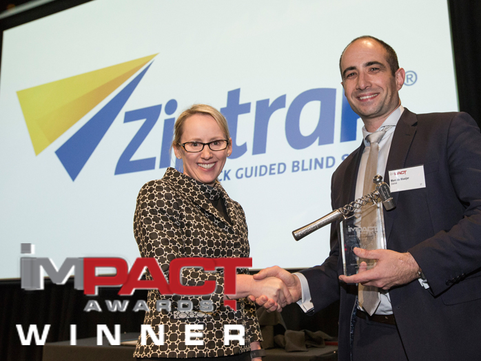 Ziptrak® wins The Impact Awards