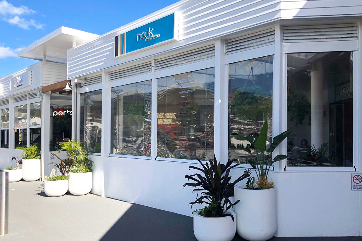 Café Blinds Canberra — Ziptrak® Clear PVC Outdoor Blinds