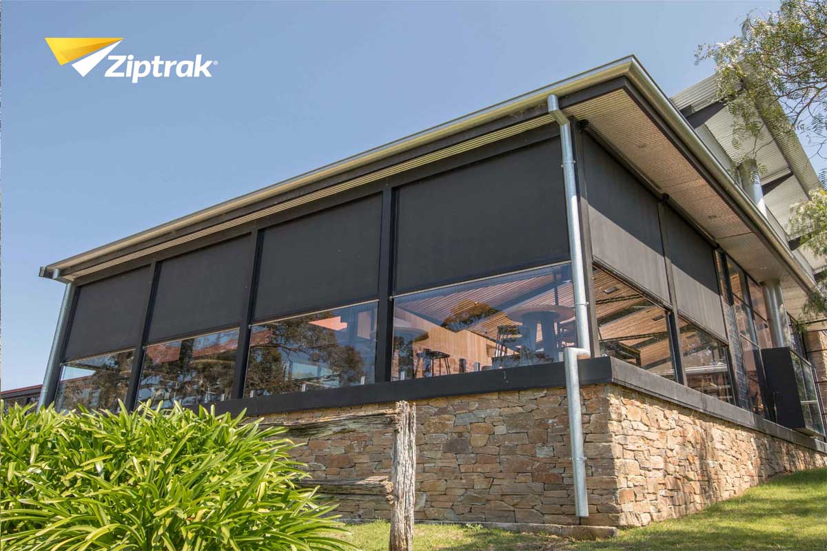 Electric Outdoor Roller Blinds — Ziptrak® Motorisation