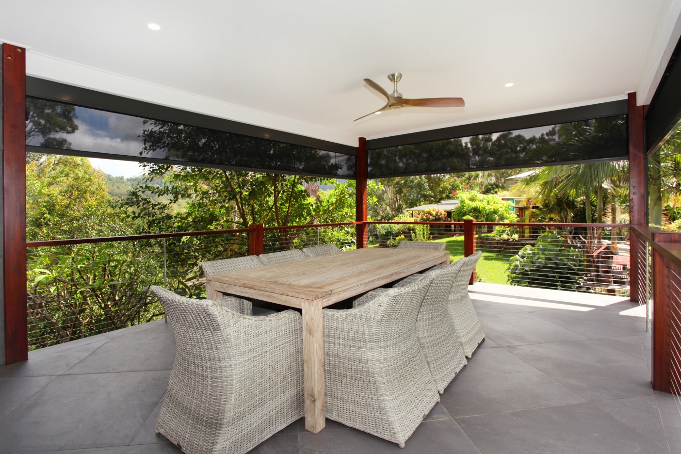 Professional Installation of Electric Outdoor Blinds